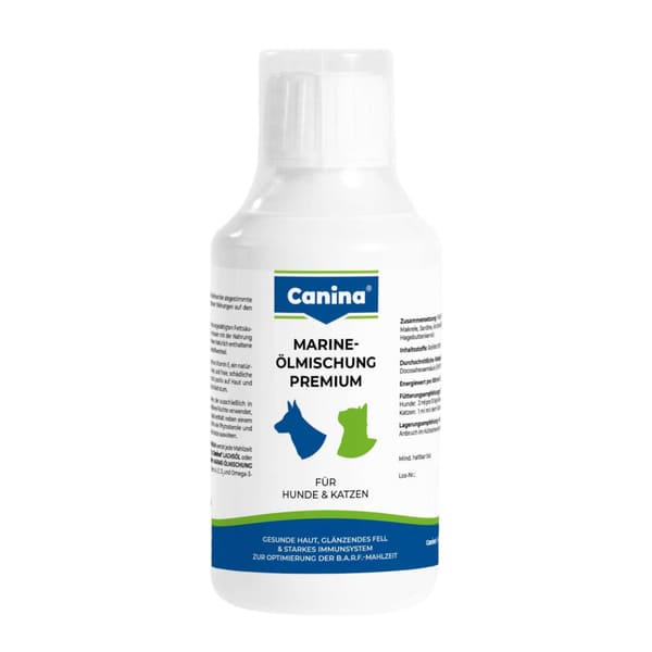 Canina Marine Oil Omega eļļa ādai suņiem un kaķiem 250 ml